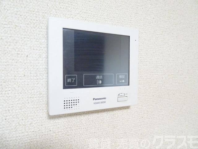 セキュリティ　訪問チェックができるモニターホン♪