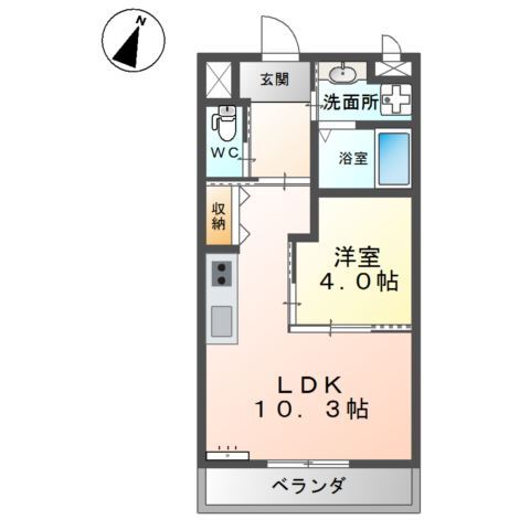 グリシーナの間取り写真