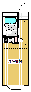 ふじみ野市鶴ケ岡のアパートの間取り