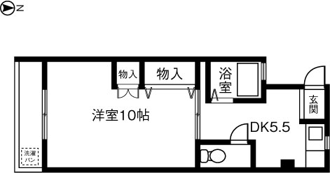 尾州マンションの間取り