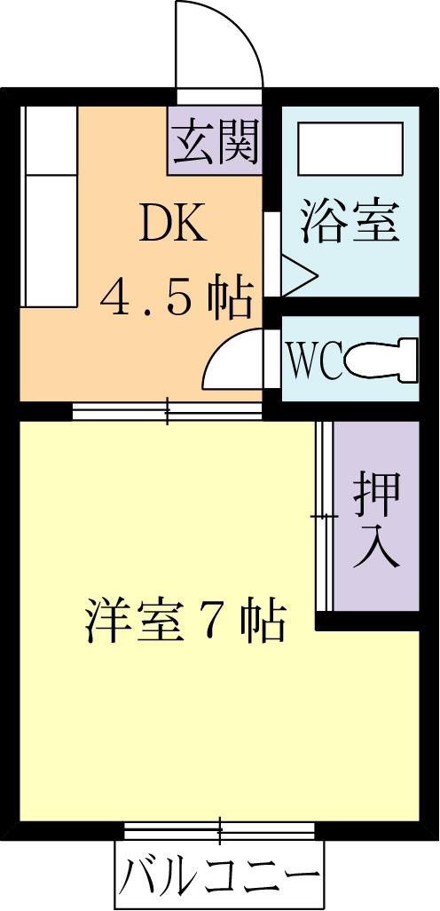 ハピーメゾンソフティの間取り