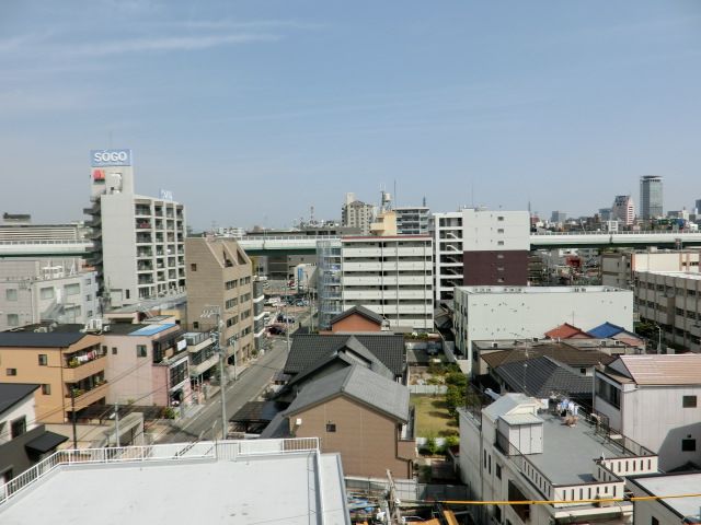 【名古屋市西区新道のマンションの眺望】