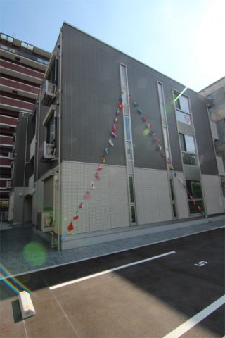 下関市一の宮町のアパートの建物外観