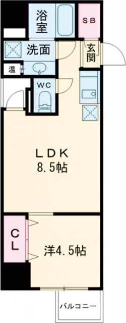 豊島区西池袋のマンションの間取り