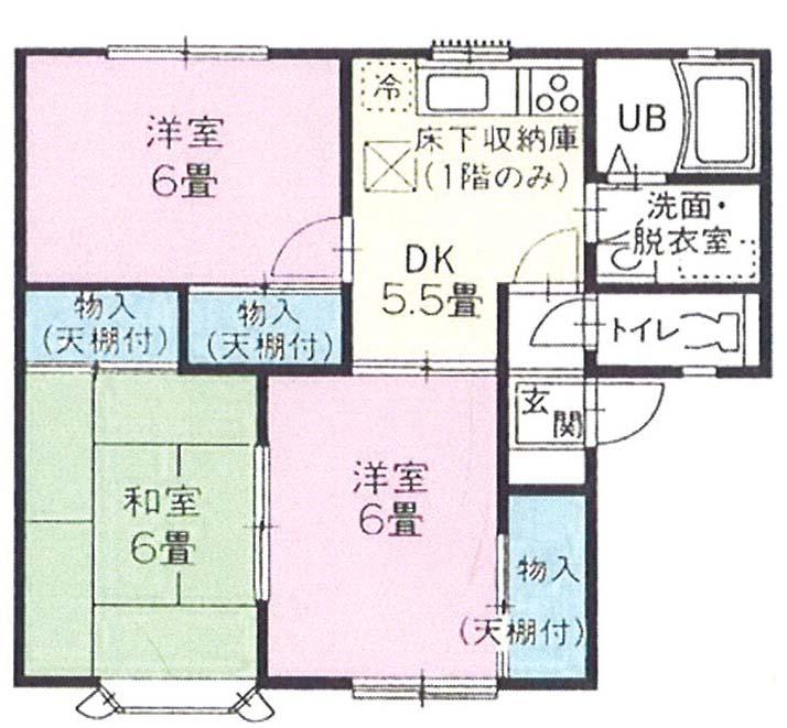 ソレイユ近江Ｃの間取り