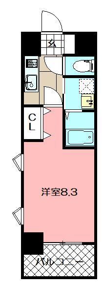 【ＭＤＩグランコルディール室町の間取り】