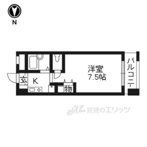 シェルマンションの間取り