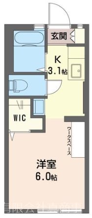 ガーデンコート国立の間取り