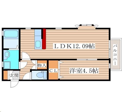 ウエストパークＴＳの間取り