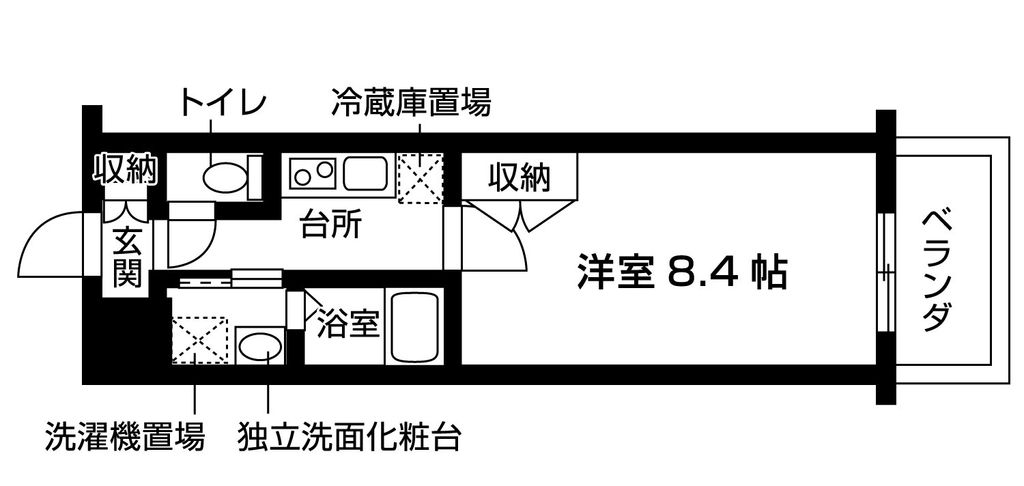 meLiV三好ケ丘の間取り