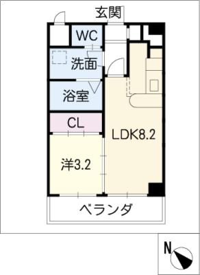 ブリューゲン・ベル・マンションの間取り