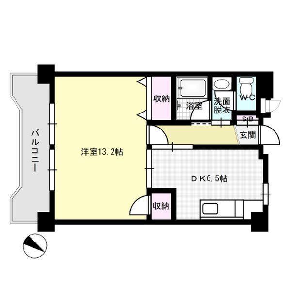 ＭＡＳＴ博多駅南の間取り