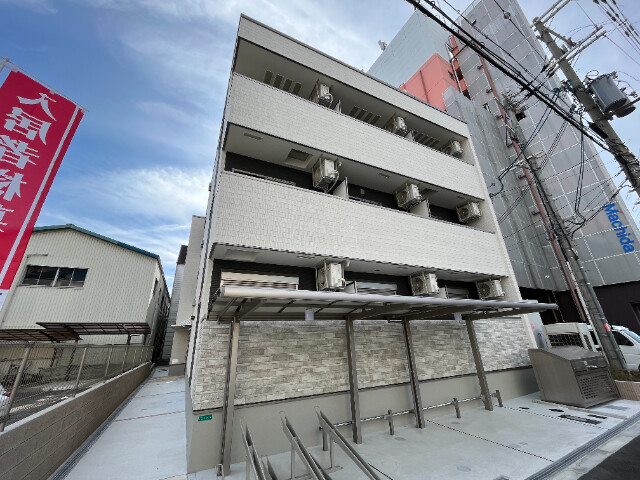 【大阪市淀川区三津屋南のアパートの建物外観】