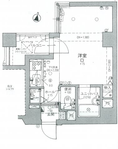 ライオンズシティ大通公園の間取り