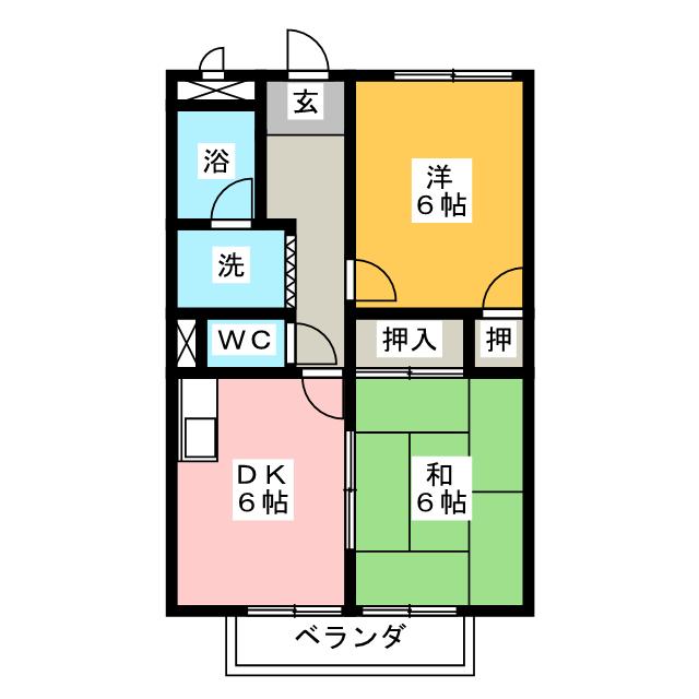 フォレストハイツいとうの間取り