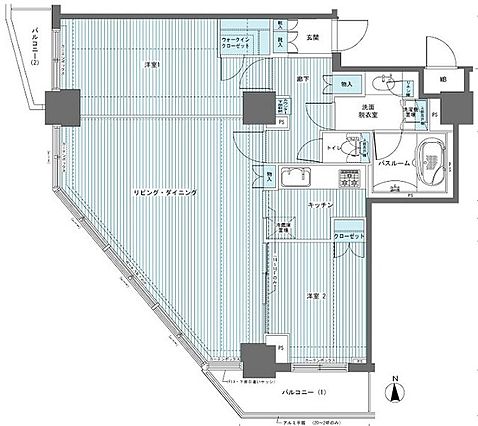 フェニックス西参道タワーの間取り