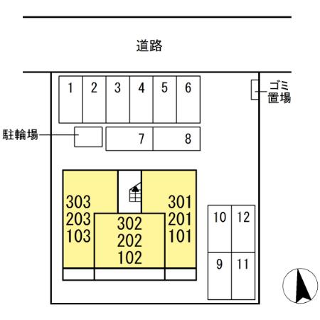 【八代市錦町のアパートのその他】