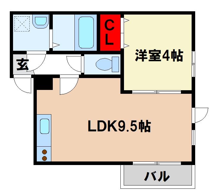 アルバグランデ基山プレミアムの間取り