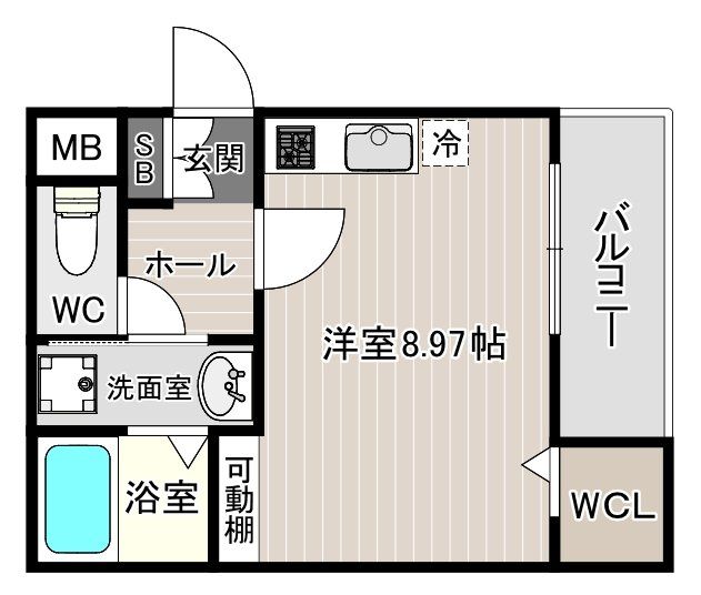 ステラウッド南恵我之荘IIの間取り