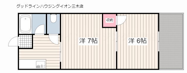 パインリーフ自由が丘の間取り