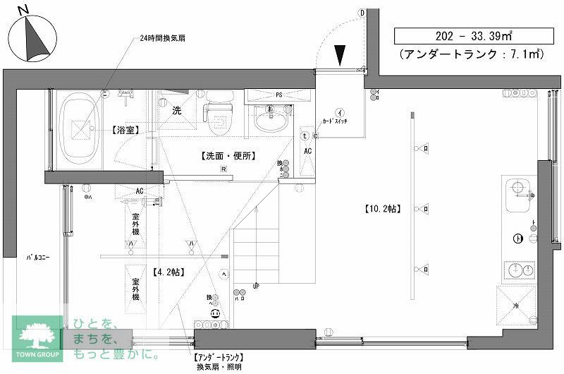 カシャノイエの間取り