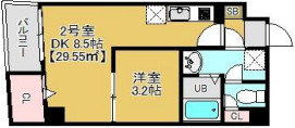 グラントレス松戸の間取り