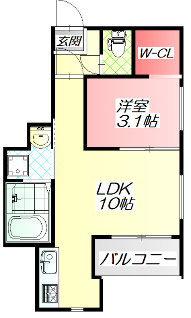 ＲＥＧＡＬＥＳＴ門真南の間取り