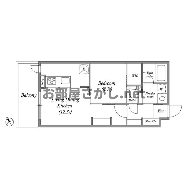 ACPレジデンス文京春日の間取り