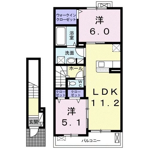 メイカンファーの間取り