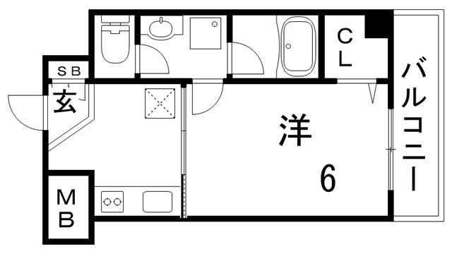 GOPI　RESIDENCESの間取り