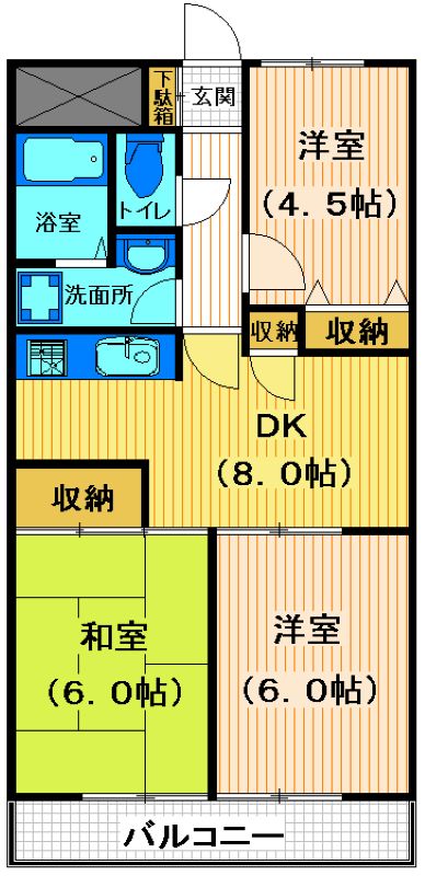 サクシィードの間取り