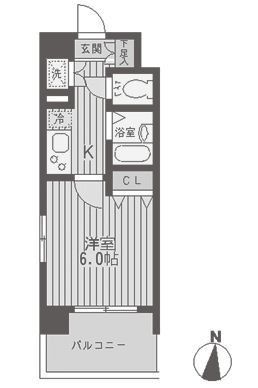 レジディア両国の間取り