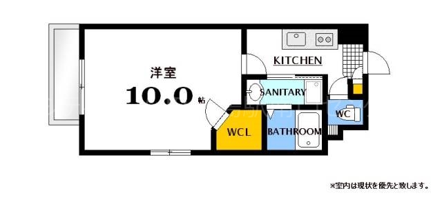 ウィステリア天神川の間取り