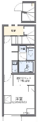 レオネクストオ　クレルの間取り