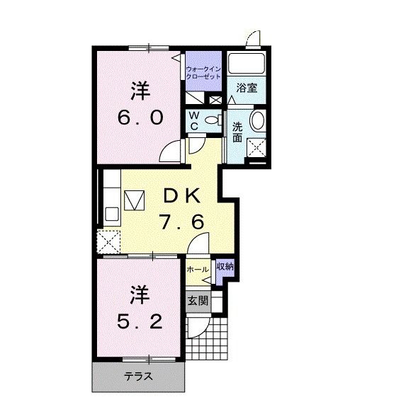 セントラルヤードＢの間取り