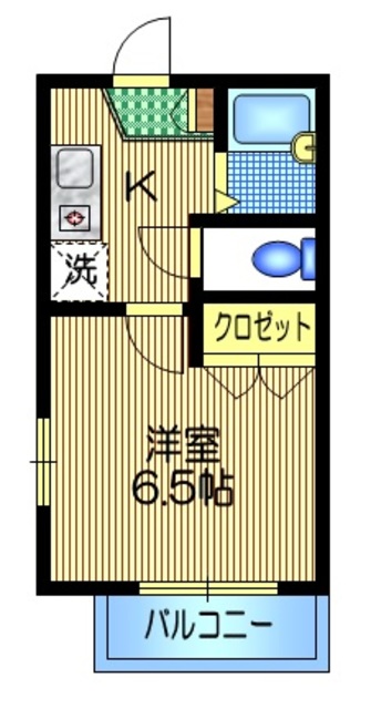 ベル　メゾンの間取り