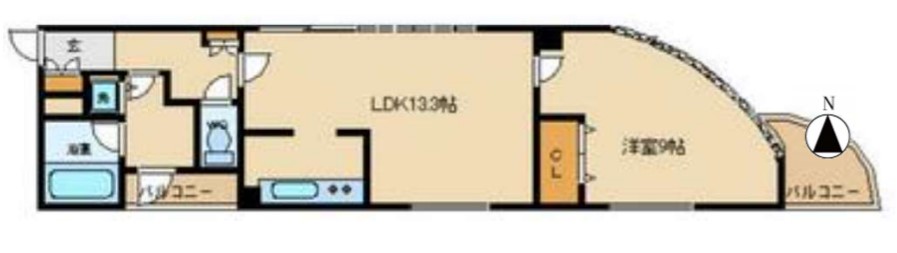 ワールド府中の間取り