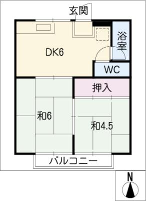 Ｈｉコーポ本郷の間取り