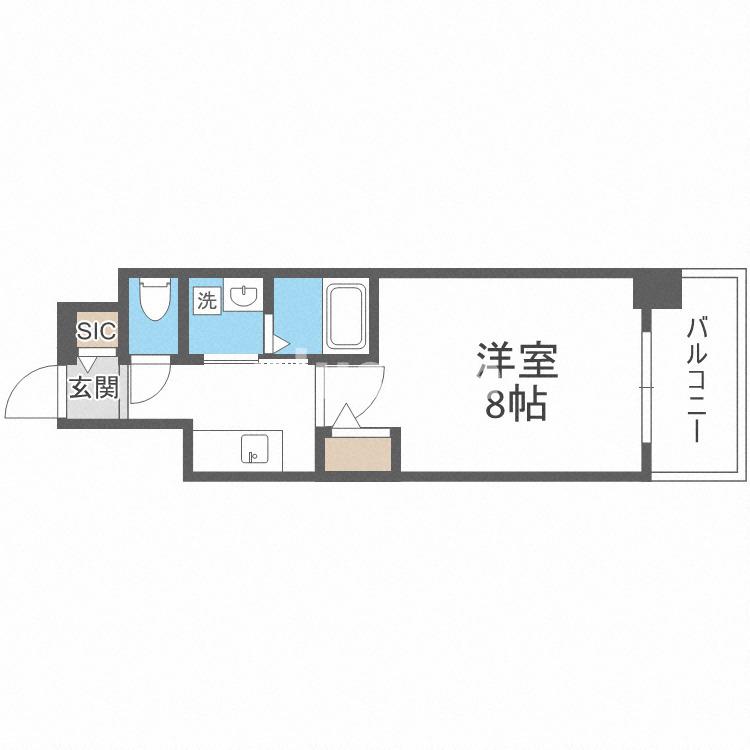 クレアグレイス新森古市の間取り