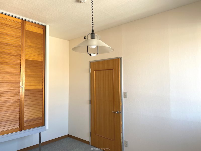 収納　大きめの収納が各部屋についております。