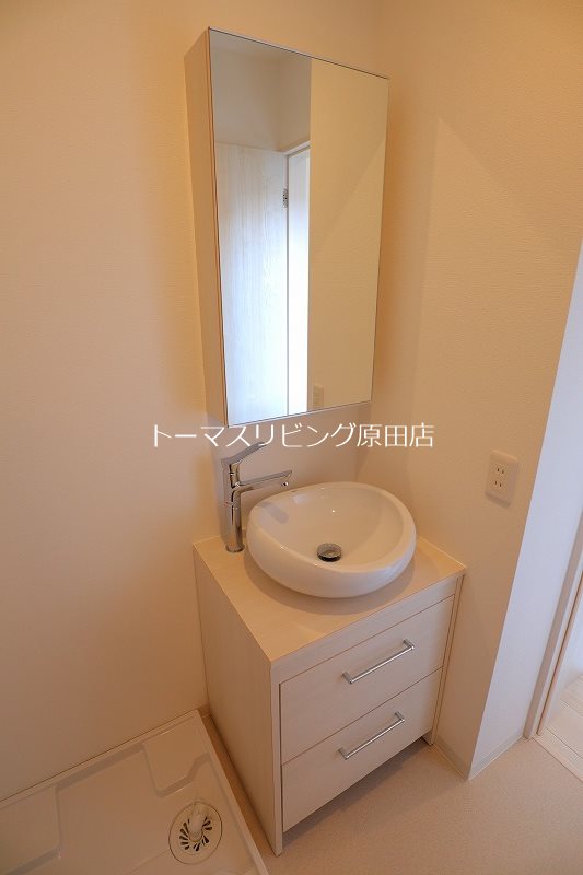 洗面設備　303号室写真