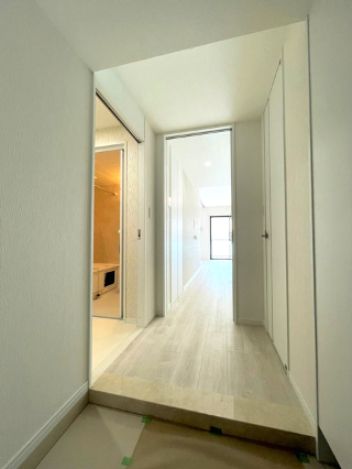 玄関　同間取り、別号室写真です。