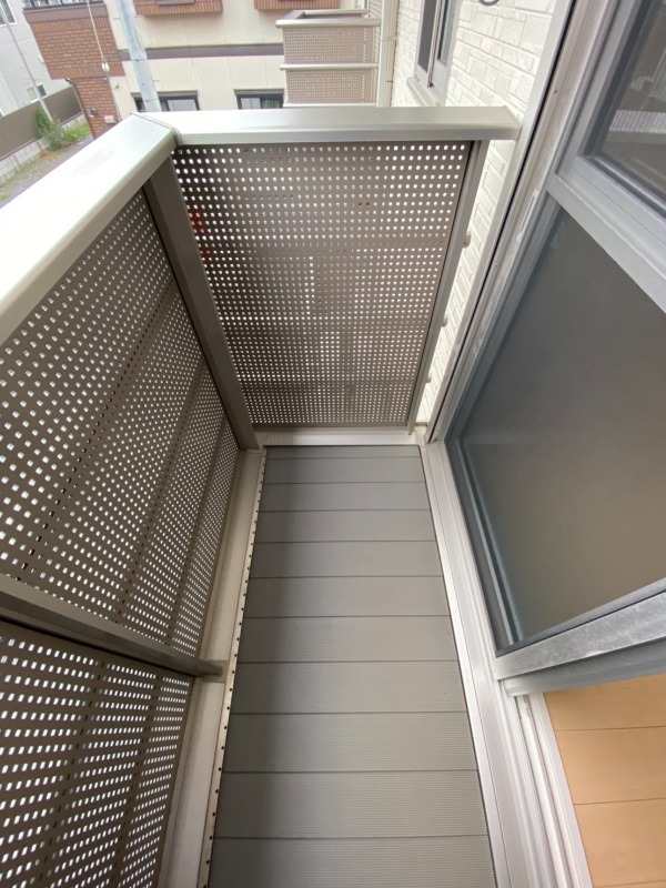 バルコニー　図面と現状に相違がある場合には現状を優先