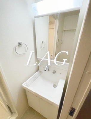 洗面設備　洗面台です。