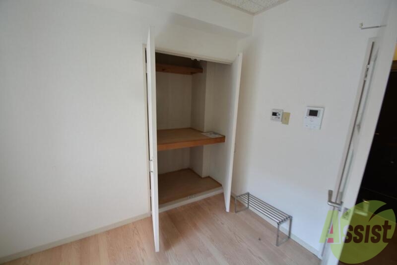 収納　使いやすい広さの収納スペースです。