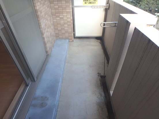 バルコニー　別号室の参考写真です。