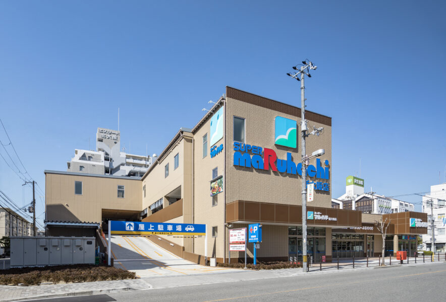 スーパー　スーパーマルハチ新大阪店（スーパー）まで384m