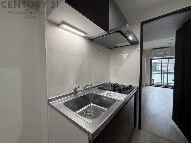 キッチン　ガスコンロ２口で料理好きの方にもおすすめです♪