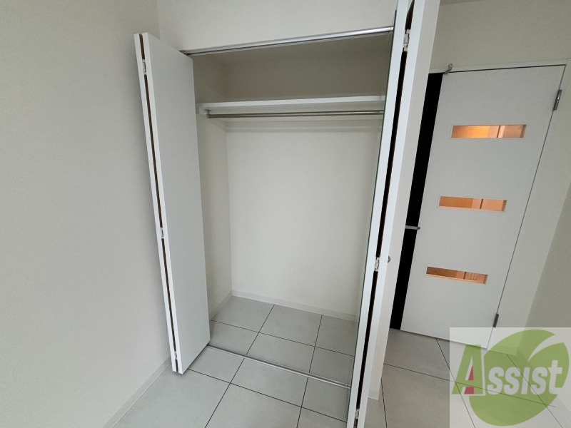 収納　クローゼットがありました。お洋服や荷物はここへ