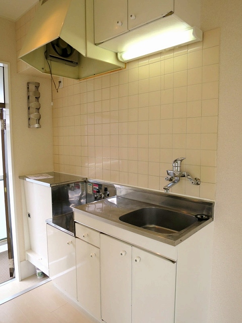 キッチン　ガスコンロ設置可！